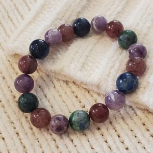 Beautiful handmade stone bracelet